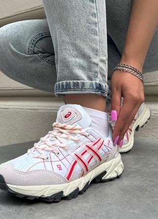 Женские беговые кроссовки асикс - asics gel-sonoma 15-50 airbag white cayenne7 фото