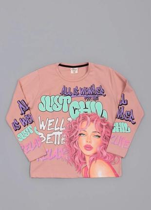 Батник для дівчинки на р.128-164