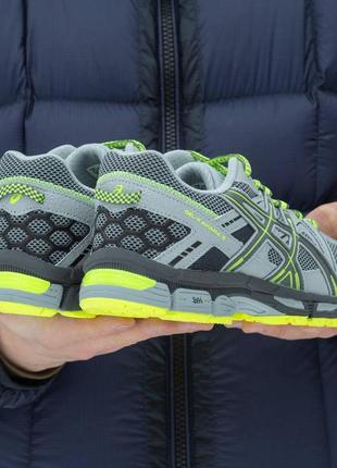 Кросівки asics gel-kahana 8 grey green, чоловічі кросівки, асікс3 фото