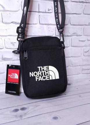 Сумка the north face черная2 фото