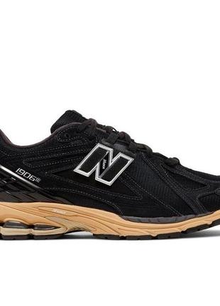 Кроссовки new balance 1906 r black taose taupe, мужские кроссовки, нью беленс