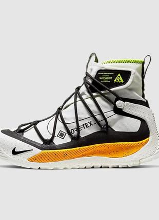 Кроссовки nike acg terra antarktik gore-tex white, мужские кроссовки, найк