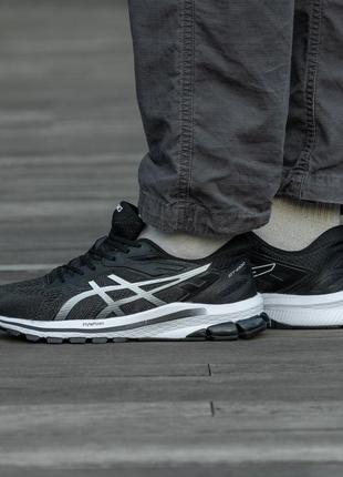 Кросівки asics flytefoam black white, чоловічі кросівки, асікс10 фото