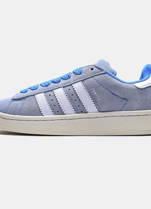 Кросівки adidas campus blue, жіночі кросівки, адідас кампус1 фото