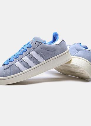 Кросівки adidas campus blue, жіночі кросівки, адідас кампус3 фото