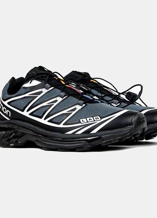 Кросівки salomon xt-6 grey black, чоловічі кросівки, саломон3 фото