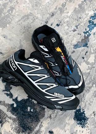 Кросівки salomon xt-6 grey black, чоловічі кросівки, саломон7 фото