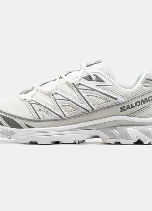 Кроссовки salomon xt-6 white silver, женские кроссовки, мужские кроссовки, саломон