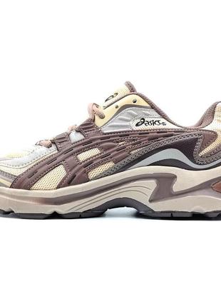 Кросівки asics gel preleus brown beige, чоловічі кросівки, асікс