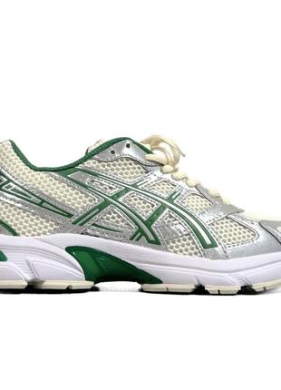 Кросівки asics gel-1130 silver green, жіночі кросівки, чоловічі кросівки, асікс