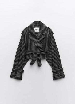 Куртка, піджак , жакет, пиджак полосатый zara, куртка, джинсовка3 фото