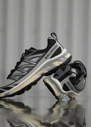 Кросівки salomon xt-6 dover grey black, жіночі кросівки, чоловічі кросівки, саломон9 фото