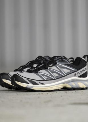 Кросівки salomon xt-6 dover grey black, жіночі кросівки, чоловічі кросівки, саломон8 фото