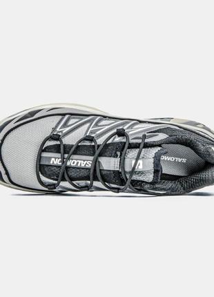 Кросівки salomon xt-6 dover grey black, жіночі кросівки, чоловічі кросівки, саломон6 фото