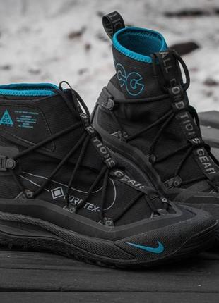 Кроссовки nike acg terra antarktik gore-tex black, мужские кроссовки, найк2 фото