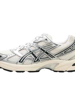 Кросівки asics gel-1130 white silver, жіночі кросівки, чоловічі кросівки, асікс