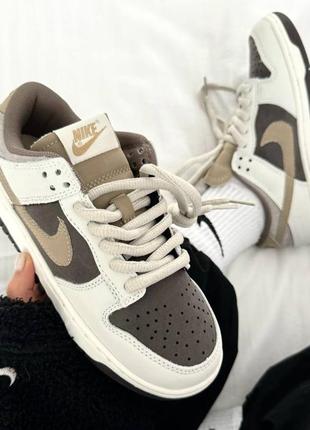 Кроссовки nike sb dunk teddy bear brown, женские кроссовки, найк данк3 фото