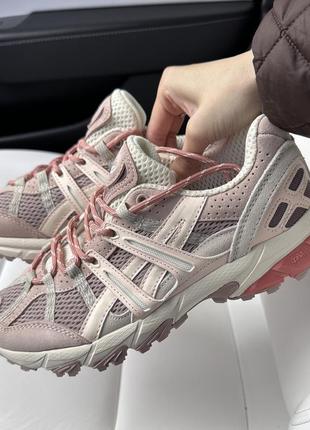 Кроссовки asics gel-sonoma 15-50 white peach fawn, женские кроссовки, асикс7 фото