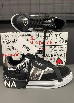 Кросівки в стилі dolce&gabbana
