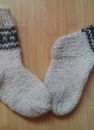 Шерстяные носочки