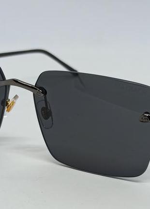 Maybach сонцезахисні окуляри унісекс модні вузькі чорні безоправні