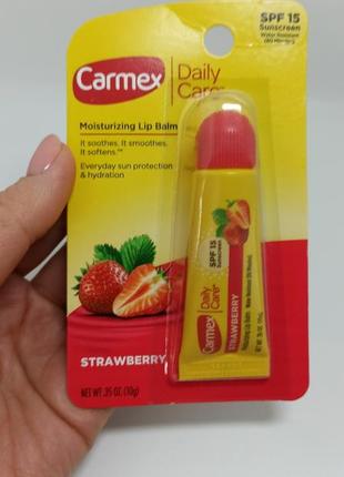 Бальзам для губ — carmex daily care moisturizing lip balm3 фото