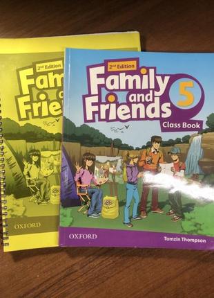 Family and friends 2th edition 5, class book + workbook