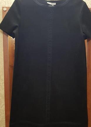 Новое замшевое платье zara