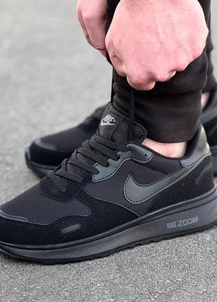 Nike air max zoom black7 фото