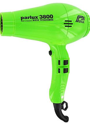 Фен для волос parlux 3800 ecofriedly ceramic & ionic green