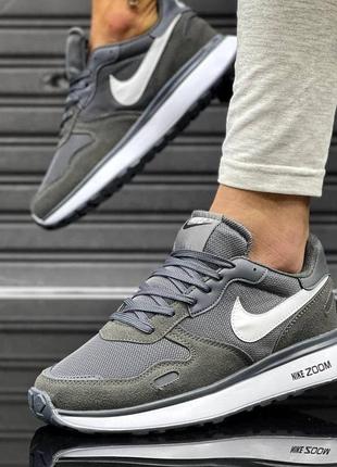 Кросівки чоловічі nike air max zoom grey