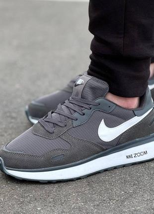 Кросівки чоловічі nike air max zoom grey4 фото