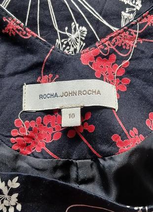 Чорне  розкльошене плаття debenhams john rocha з квітковим принтом5 фото