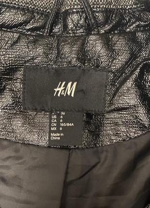 Шкіряна курточка h&m3 фото