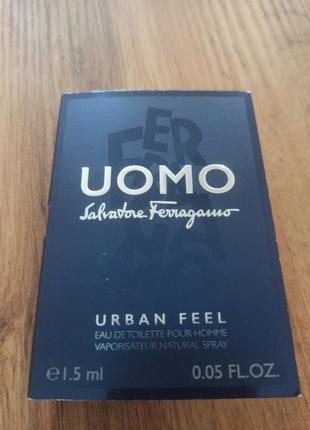 Salvatore ferragamo uomo urban feel туалетная вода1 фото