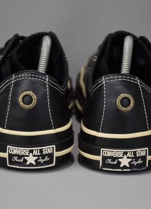 Converse ct low european leather кеди кросівки шкіряні унісекс. індонезія. оригінал. 41.5 р./26.5 см6 фото