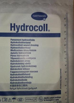 Повязка hydrocoll thin 10см х 10см 1шт гидроколоидная4 фото