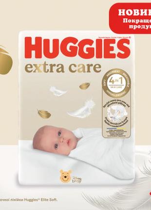 Підгузки huggies extra care 3 (6-10 кг) 72 шт (5029053578095)9 фото