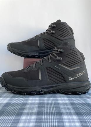 Мужские трекинговые (треккинговые) ботинки водостойкие (кроссовки) mammut ultimate iii 3 mid gtx gore-tex glff42.52 фото