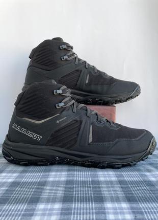 Мужские трекинговые (треккинговые) ботинки водостойкие (кроссовки) mammut ultimate iii 3 mid gtx gore-tex glff42.53 фото