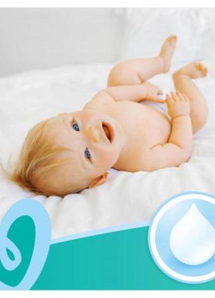 Детские влажные салфетки pampers fresh clean 4х52 шт (8001841077949)5 фото