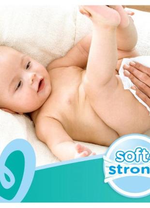 Дитячі вологі серветки pampers fresh clean 4х52 шт (8001841077949)6 фото