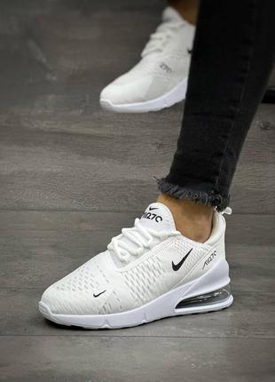 Nike air max 270 white розпродаж