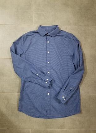 Рубашка perry ellis премиум сша m l 46 48 massimo dutti