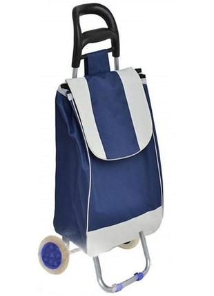 Тачка сумка з коліщатками-кравчучка 95 см e00317 blue.d1 фото