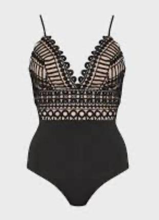 Мереживне бюстьє, топ боді р.38 чашка в