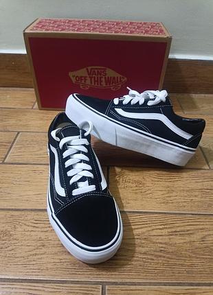 Кеди vans VN0A5HZZ6K6 на платформі old skool plat vn0a3b3uy281