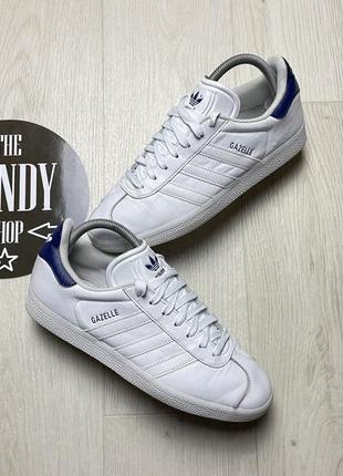 Чоловічі шкіряні кросівки, кеди adidas gazelle, розмір 42