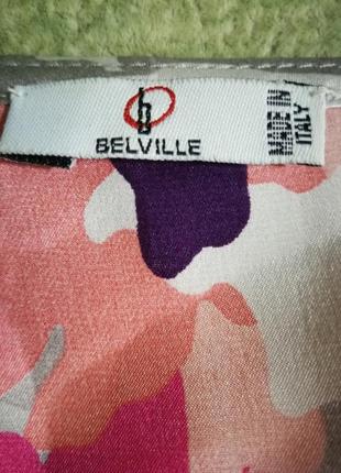 100%шовк.італьянский костюм belville.6 фото