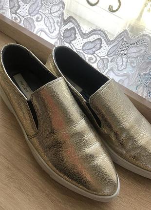 Новые слипоны, кожа